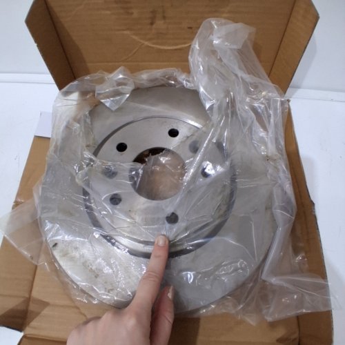CMX AND SIM FRONT DISC BRAKE ROTORS AND PADS - FOR 2015 NISSAN LEAF (MODEL: SIM-1094/8-981773) image 4