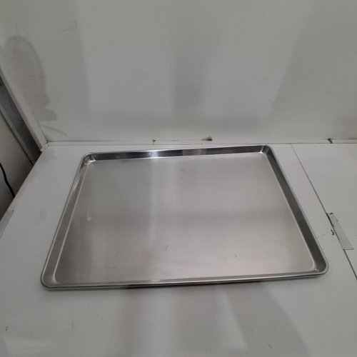 SAGETRA ALUMINUM 18 GAUGE BUN PAN - 18" X 26", SILVER image 2