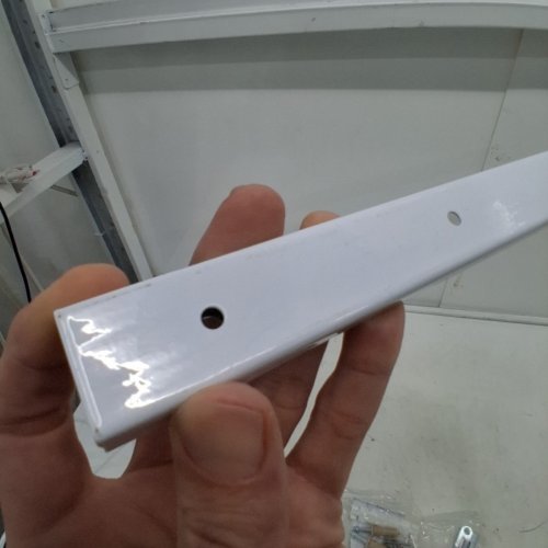 ONWARD BIFOLD DOOR TRACK HARDWARE KIT, 24" - WHITE - (MODEL: 14012W-BC) image 4