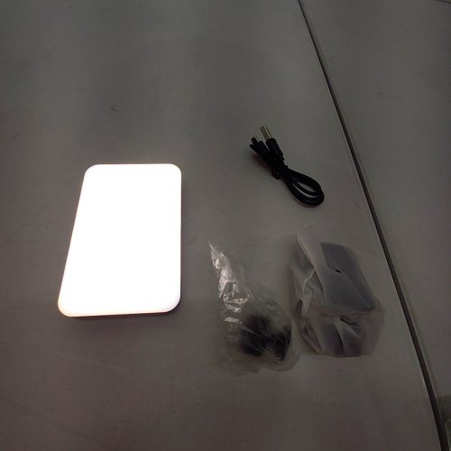 PIDINUK MAGNETIC FOLDABLE LED SELFIE LIGHT COMPATIBLE WITH MAGSAFE - 4W 3000-6500K 2000MAH - BLACK (MODEL: F-613) image 2