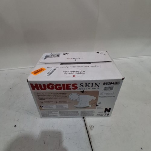 76PK HUGGIES SKIN ESSENTIALS DERMATOLOGIST APPROVED DIAPERS - SIZE NEWBORN (UP TO 10LBS) image 2