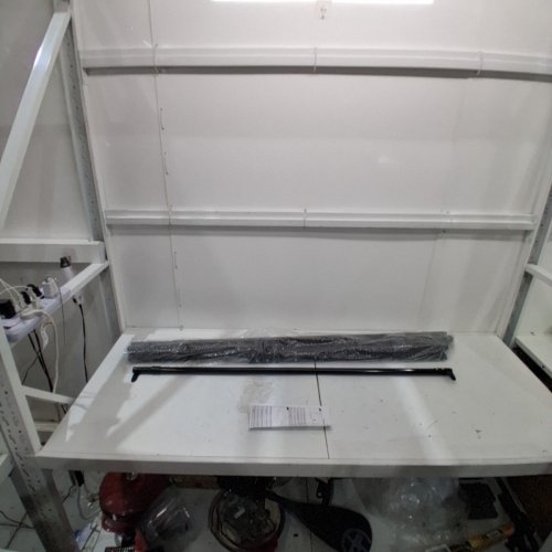 JAUREE STAINLESS STEEL CLOTHES DRYING RACK - 95" - BLACK image 3