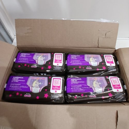 92PK HUGGIES PULL-UPS NIGHTTIME DISPOSABLE TRAINING PANTS - SIZE 4T-5T - DISNEY MINNIE MOUSE image 2
