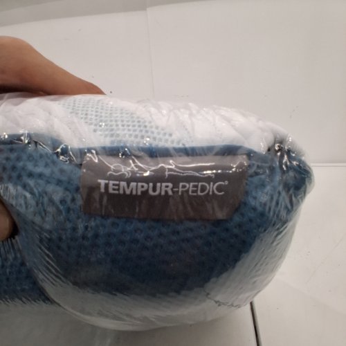 TEMPUR-PEDIC TEMPUR ADAPT PILLOW - QUEEN - WHITE/BLUE image 2