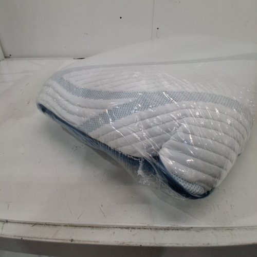 TEMPUR-PEDIC TEMPUR ADAPT PILLOW - QUEEN - WHITE/BLUE image 5