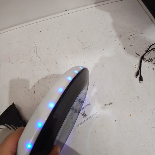 TOSY 360 LED FLYING DISC WITH SMART MODES -10.5''- BLACK/BLUE image 2