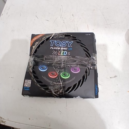 TOSY 360 LED FLYING DISC WITH SMART MODES -10.5''- BLACK/BLUE image 4