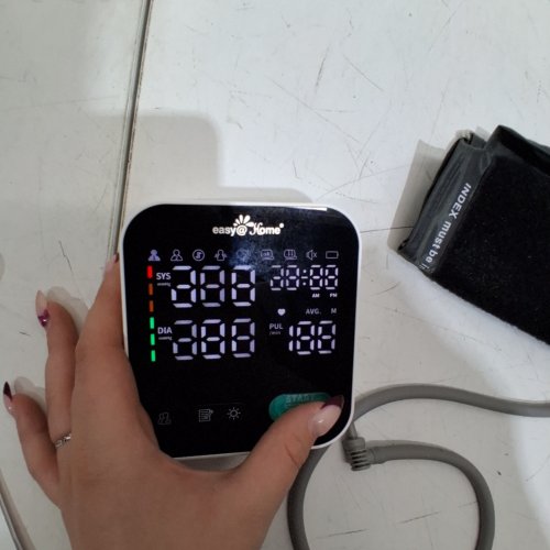 EASY@HOME BLOOD PRESSURE MACHINE WITH BLUETOOTH CONNECTION - WHITE (MODEL: EBP-703T) image 2