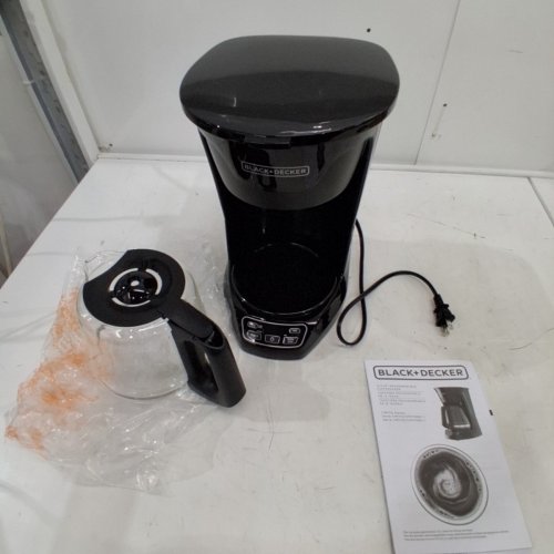 BLACK AND DECKER 12-CUP COFFEE MAKER WITH VORTEX TECHNOLOGY - BLACK (MODEL: CM1110BC) image 3