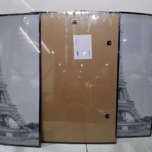 3PK UPSIMPLES SCRATCH-PROOF WALL GALLERY PHOTO FRAMES - 24" X 36" - BLACK (MODEL: FUP0301069) image 4