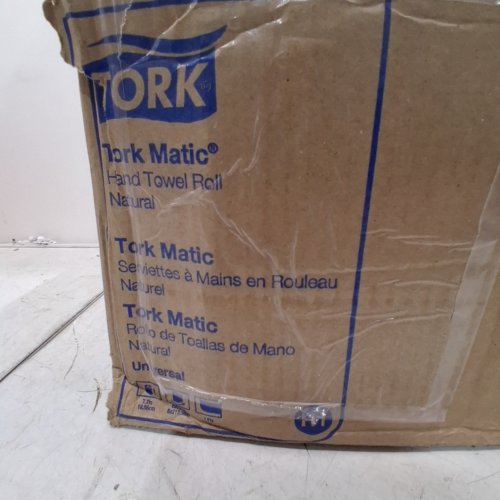 6PK TORK ADVANCED MATIC PAPER HAND TOWEL ROLL - 1-PLY - 7.7" X 700FT - BROWN (MODEL: 290088) image 2