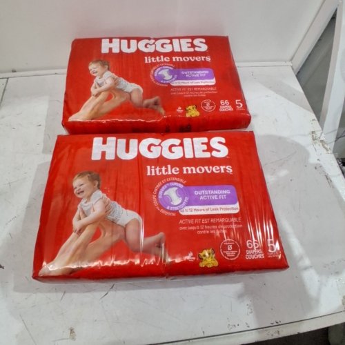 132PK HUGGIES LITTLE MOVERS DIAPERS - SIZE 5 (27+LBS) - DISNEY BABY LION KING (MODEL: 56316) image 2