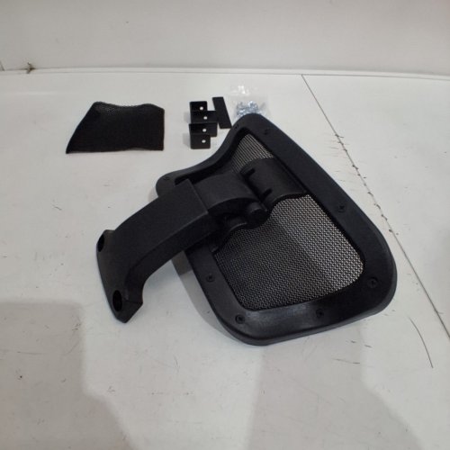 UNIVERSAL ADJUSTABLE ERGONOMIC MESH OFFICE CHAIR HEADREST ATTACHMENT WITH MOUNTING HARDWARE - BLACK image 3