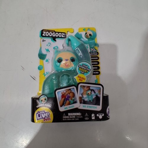 LITTLE LIVE PETS HUG N' HANG ZOOGOOZ - SENSOO SLOTH - 5+ image 2