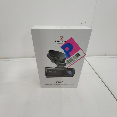 REDTIGER 4K DASH CAM - WITH BACKUP CAMERA, WI-FI, GPS, USB-C HARDWIRE KIT - BLACK (MODEL: F7NP) image 5