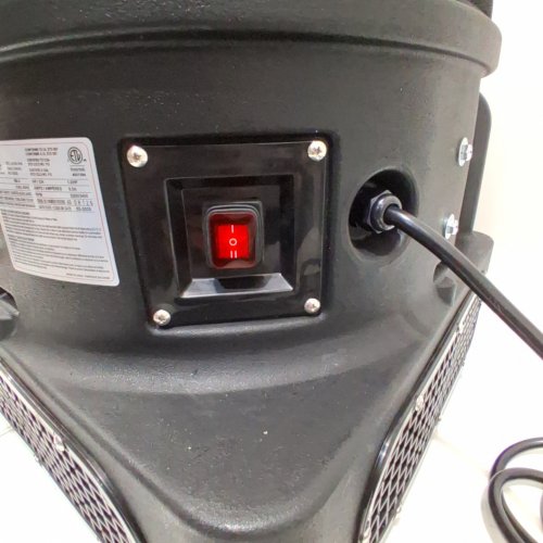 B-AIR BIG BEAR WHACKY WAVING INFLATABLE TUBE GUY 1.0H/P FAN / AIR BLOWER - 7/8AMP / 3200RPM - BLACK (MODEL: BB-3) image 2