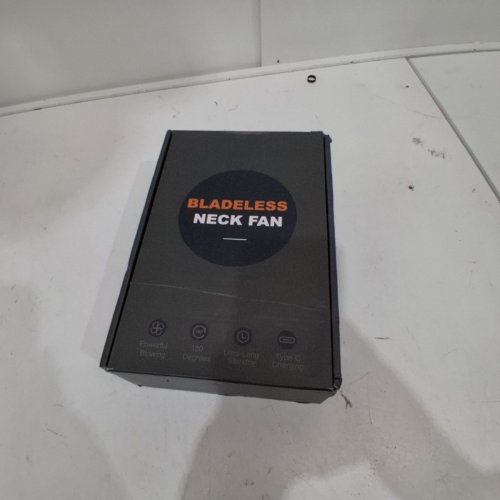KTERNAY BLADELESS NECK FAN - 6000MAH PORTABLE PERSONAL FAN, HANDS-FREE, USB RECHARGEABLE - BLACK - (MODEL:F70) image 4