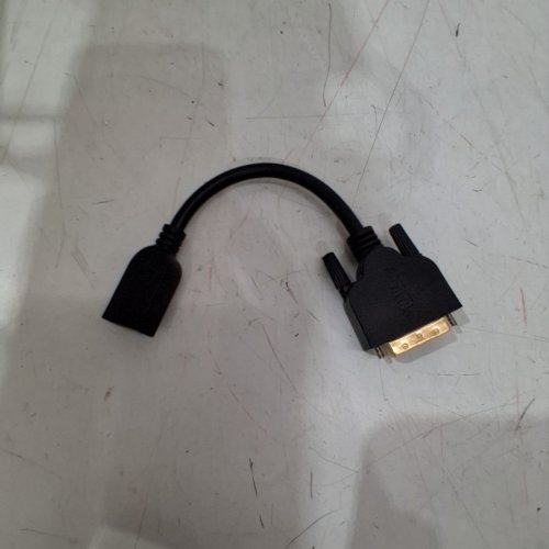 ONN. DVI TO HDMI ADAPTER FOR USE WITH MONITORS, TVS, PROJECTORS AND OTHER HDMI DEVICES - BLACK (MODEL: 100008764) image 3