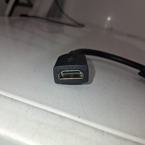 ONN. DVI TO HDMI ADAPTER FOR USE WITH MONITORS, TVS, PROJECTORS AND OTHER HDMI DEVICES - BLACK (MODEL: 100008764) image 5