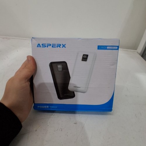 ASPERX PORTABLE CHARGER BUILT-IN USB C CABLES - 10000MAH - BLACK (MODEL: AX1011) image 6