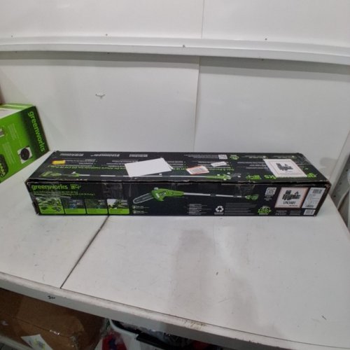 GREENWORKS POLE SAW WITH BATTERY AND CHARGER, 9-11FT LENGTH - GREEN (MODEL: 1402102) image 6