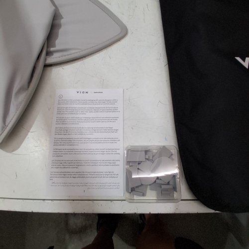 2PC VION ROOF SUNSHADES FOR TESLA MODEL Y - WHITE (MODEL: VN-RS-M3Y) image 3