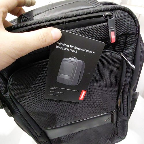LENOVO THINKPAD PROFESSIONAL GEN 2 LAPTOP BACKPACK - 16" - BLACK image 3