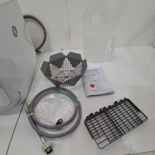 COMFEE SMALL PORTABLE COUNTERTOP DISHWASHER 6 PROGRAMS, 360° DUAL SPRAY, 192℉ STEAM & AIR-DRY FUNCTION - 5L WATER TANK - WHITE (MODEL: CDC17P0AWW) image 7
