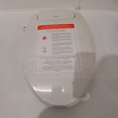 BRONDELL ECOSEAT S102 DUAL TEMPERATURE BIDET TOILET SEAT - 19" - WHITE (MODEL: S102-RW) image 2