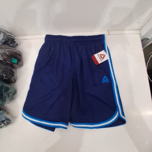 BOY'S REEBOK ATHLETIC SHORTS - LARGE (10/12) - BLUE (STYLE: RDB262SH07C016) image 2