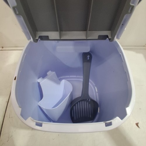 LITTER GENIE STYLE CAT LITTER ODOR CONTROL DISPOSAL SYSTEM PAIL - 18.1" - WHITE (MODEL: ‎I000710) image 3