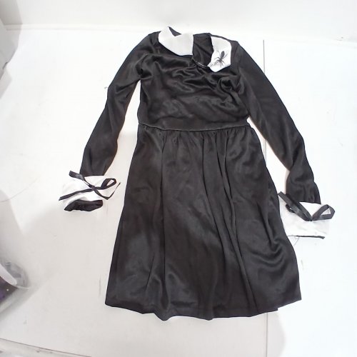 GIRL'S PARTYHOLIC GOTHIC PIGTAILS GIRL - LARGE (10-12) - BLACK (STYLE: 50202M) image 2