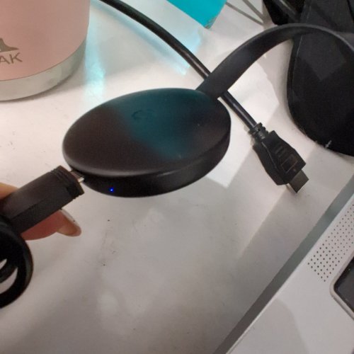 GOOGLE CHROMECAST 3RD GEN - BLACK image 2