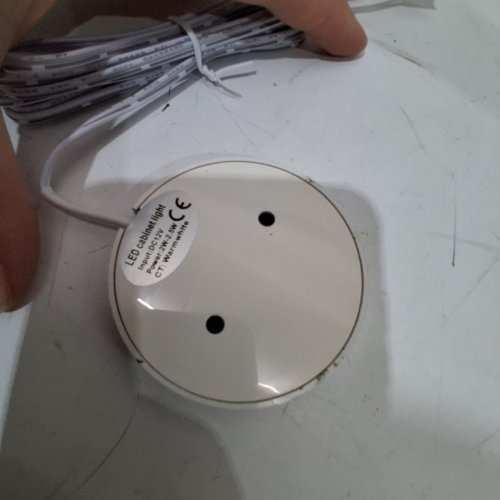 6PK LED UNDER CABINET PLUG IN LIGHTS FOR HOME OR RV - SILVER/WHITE image 7