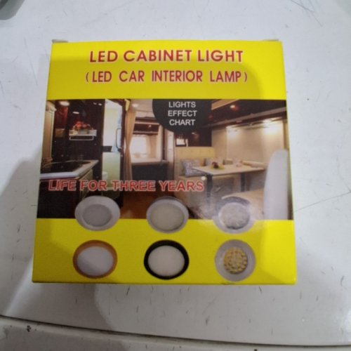 6PK LED UNDER CABINET PLUG IN LIGHTS FOR HOME OR RV - SILVER/WHITE image 9