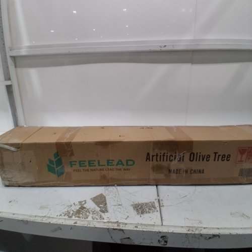 FEELEAD FAUX OLIVE TREE WITH NATURAL OLIVE BRANCHES & REALISTIC LEAVES - 7FT image 4