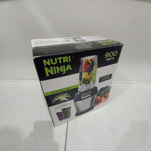NINJA NUTRI PRO PERSONAL BLENDER SET - 18OZ & 24OZ - 900W - BLACK/SILVER (MODEL: BL450C) image 5