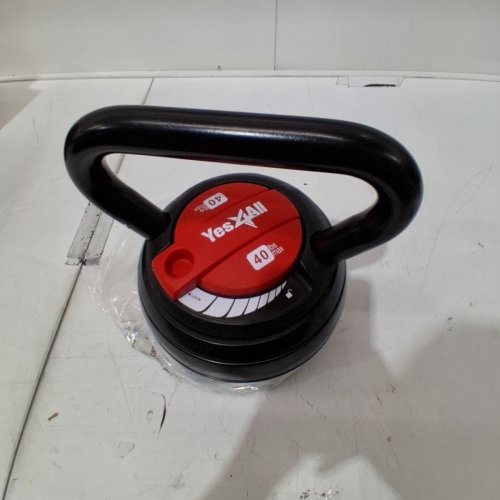 YES4ALL ADJUSTABLE KETTLEBELL ADJUSTABLE/CAST IRON - 10LBS - 40LBS (MODEL: JX7N) image 2