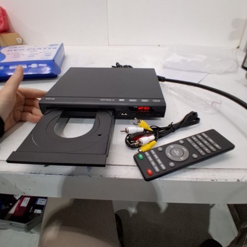 ZILAI MINI DVD PLAYER WITH HD/RCA CABLES - 1080P- BLACK image 4