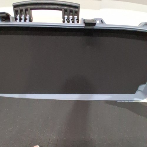 HARD RIFLE CASE WITH WHEELS AND 3 LAYERS OF FOAM - 42 - GREY (MODEL: 1043513) image 4