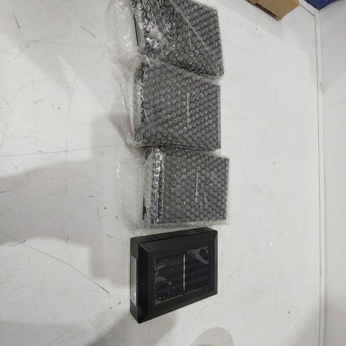 4PK WATERPROOF UP AND DOWN SOLAR WALL LIGHTS - BLACK image 3