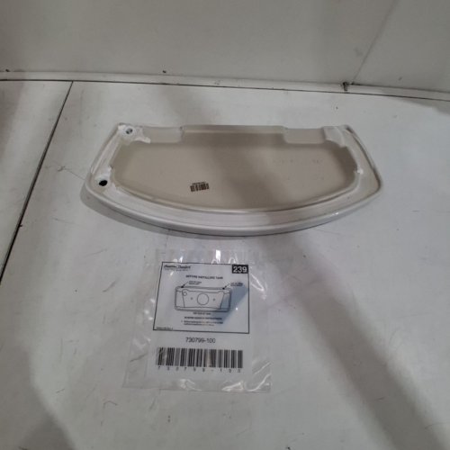 AMERICAN STANDARD CADET 10" TOILET LID FOR RIGHT-HEIGHT & COMPACT MODELS - 17.31"L X 7.5"W - WHITE (MODEL: 735122-400.020) image 4