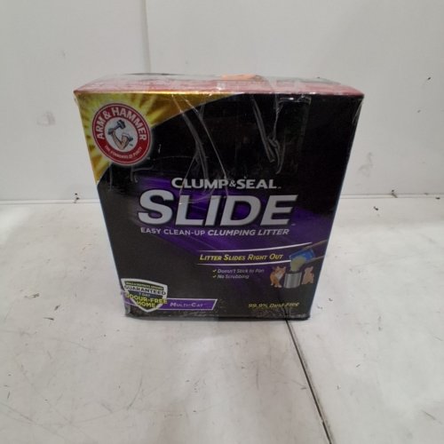 ARM & HAMMER CLUMP & SEAL SLIDE CLAY CAT LITTER - 28LB image 4