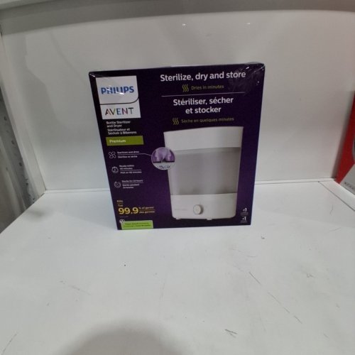 PHILIPS AVENT PREMIUM BOTTLE STERILIZER & DRYER - WHITE - (SCF293/00) image 4