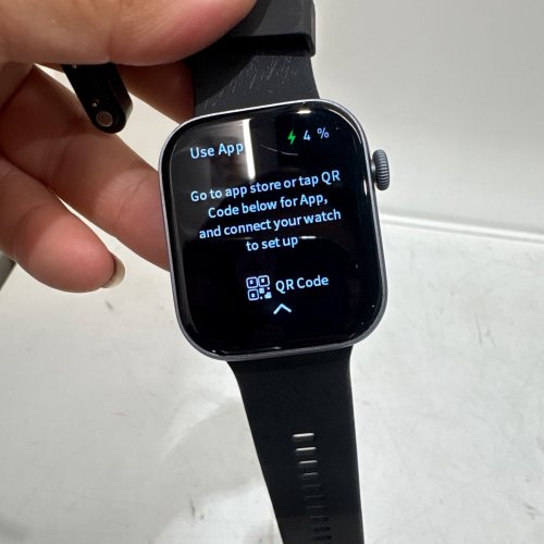 ACCLAFIT SMART WATCH TOUCH SCREEN FITNESS TRACKER - 1.38" SCREEN - BLACK (MODEL: P5) image 2