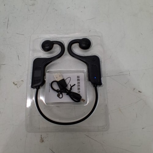 WATERPROOF BONE CONDUCTION WIRELESS OPEN-EAR HEADPHONES - BLACK (STYLE: X7) image 3