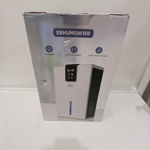 PSOS DEHUMIDIFIER FOR BASEMENTS WITH AUTO SHUT OFF AND 2 WORKING MODES - 900SQ.FT - WHITE (MODEL: PS-01SG) image 5