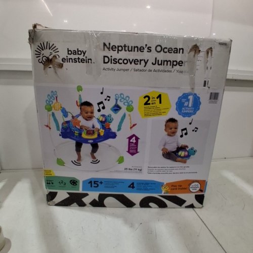 BABY EINSTEIN NEPTUNE'S OCEAN DISCOVERY JUMPER - 6+ MONTHS (MODEL: 10455-ES) image 5