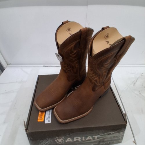 MENS ARIAT HYBRID RANCHER WESTERN BOOT - 11 EXTRA EXTRA WIDE - LIGHT BROWN (STYLE:10023175) image 2