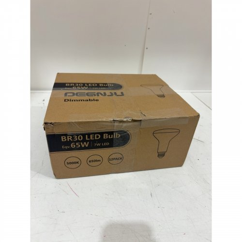 12PK LIGHT BR30 LED FLOOD LIGHT 100W 5000K DIMMABLE - WHITE image 4